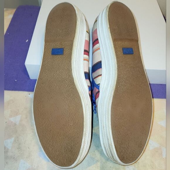 Kate Spade New York x Keds "Triple Decker" Canvas Slip-on Sneakers sz.8 Ret $125 - Picture 7 of 9